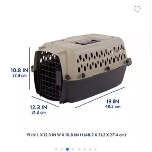Two-Tone Pet Carrier
